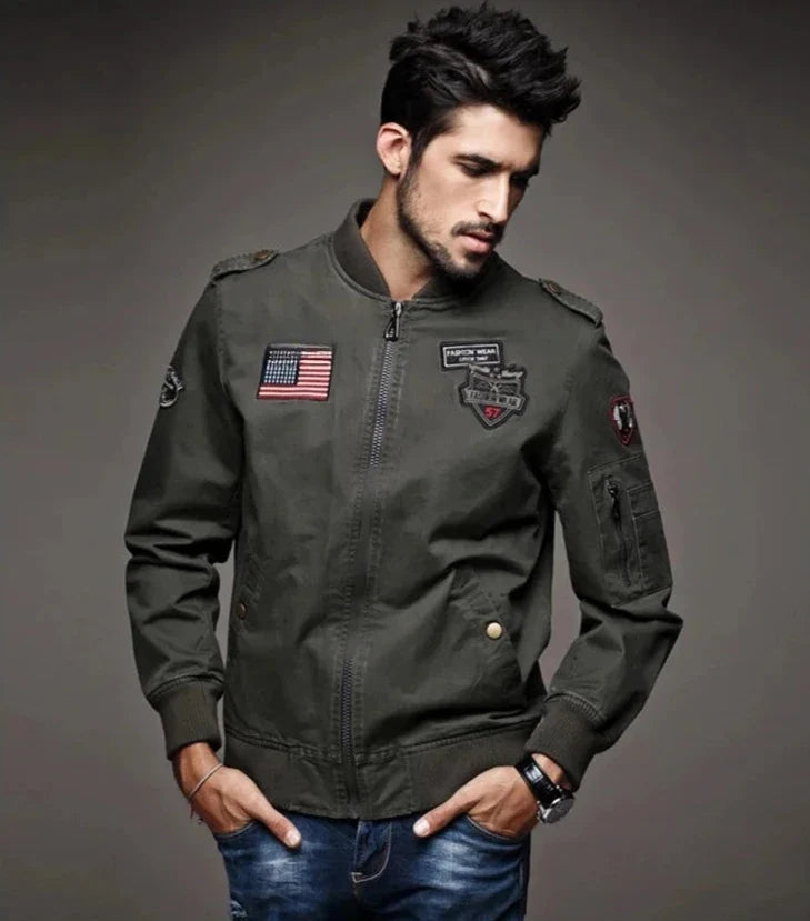 Jaqueta Militar Masculina Classic Americana