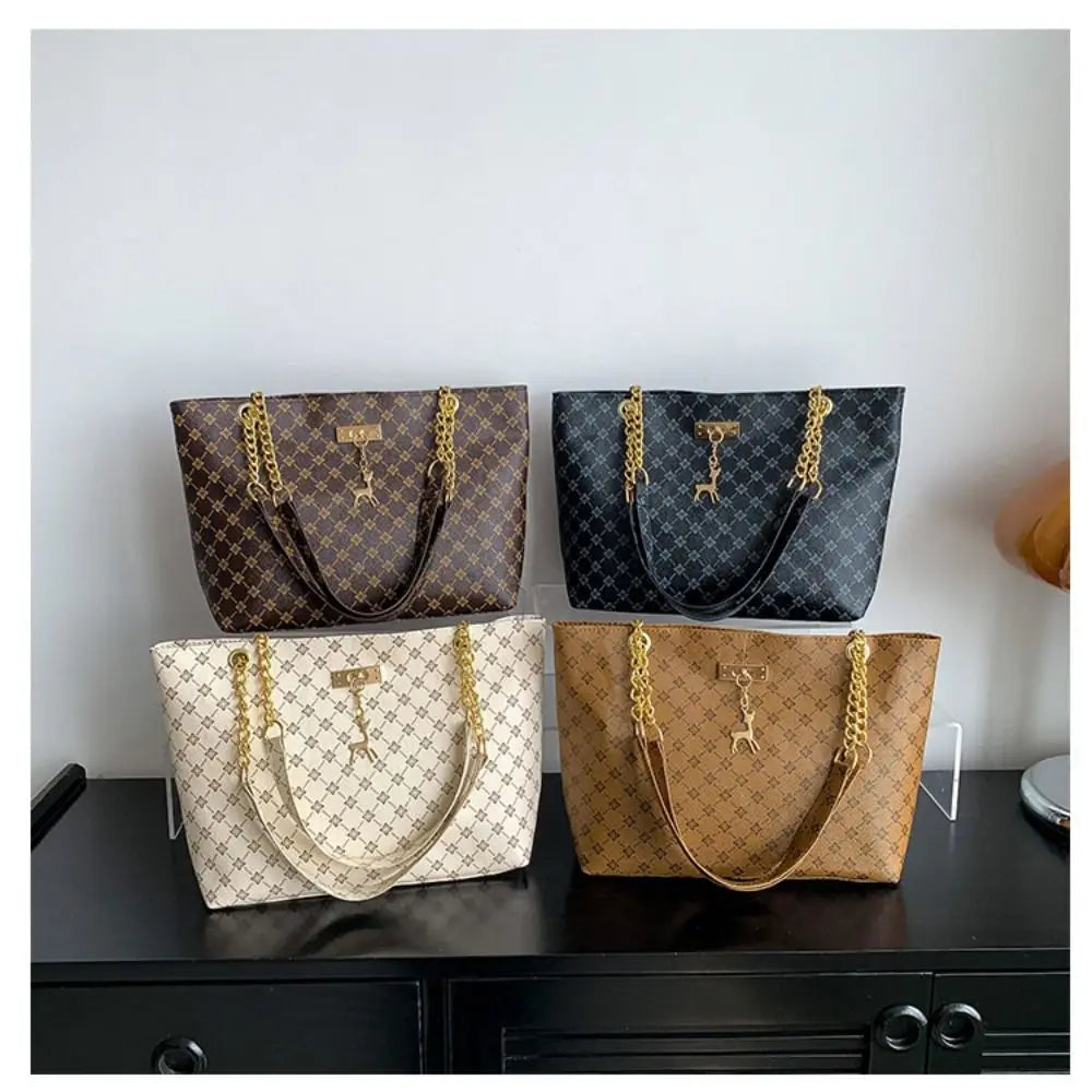 Bolsa Grande Feminina Sacola Elegante