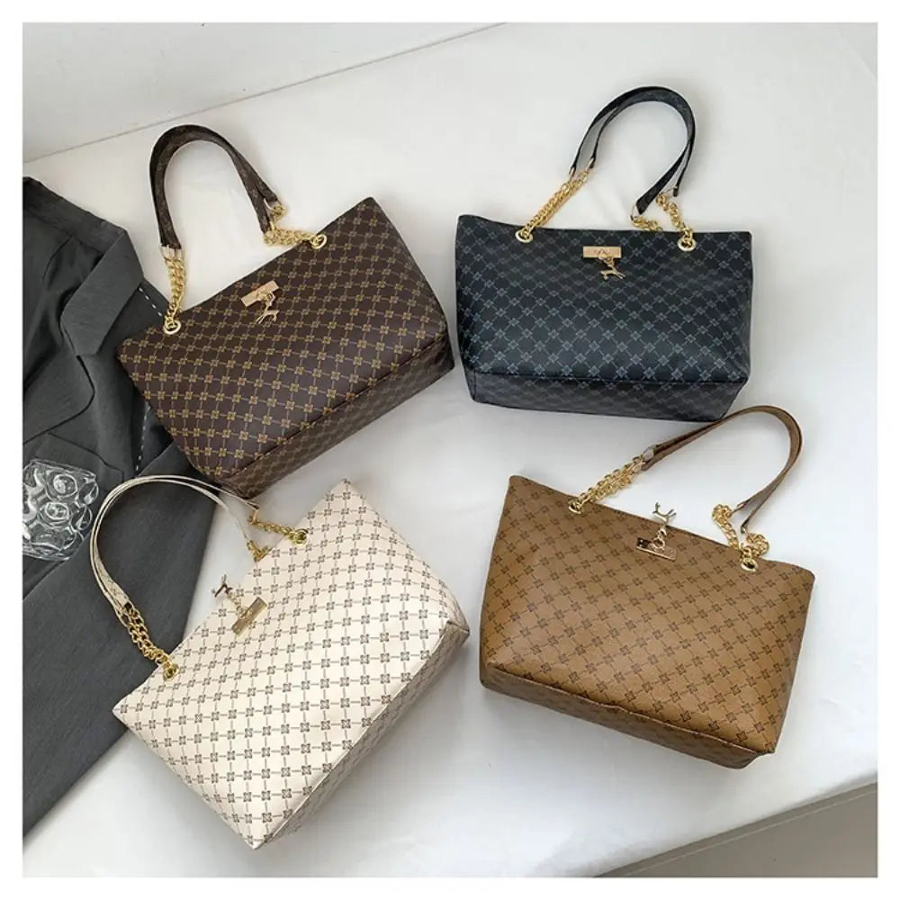 Bolsa Grande Feminina Sacola Elegante